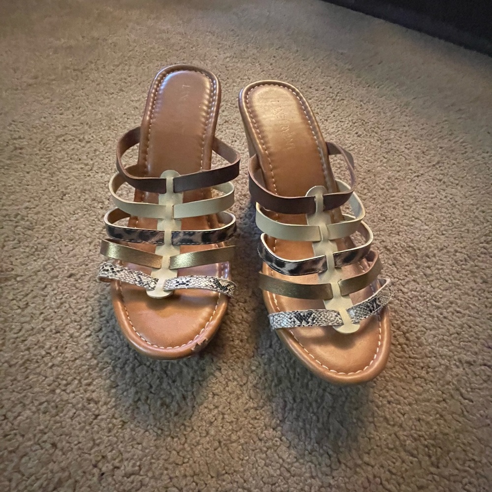 Lane Bryant wedge sandals